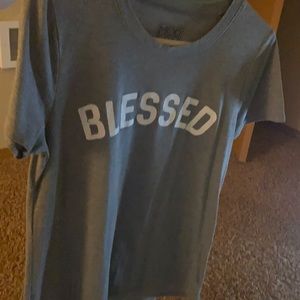 Grey blessed shirt
